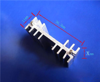 36.3mm Width Heatsink